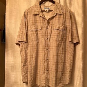 Columbia men’s short sleeve shirt XXL 2XL